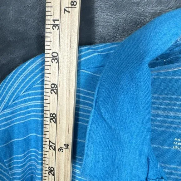 Hurley Shirt Men's Polo Blue Size Medium - Picture 9 of 10